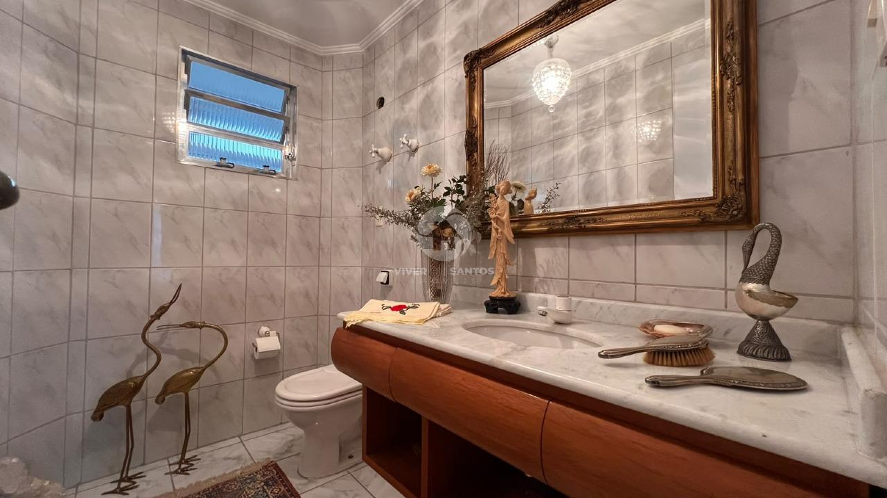 Apartamento 194 m², 4 Dormitórios, Suíte, Dependência Completa e 2 Vagas na Pompéia – Santos/SP em Pompéia, Santos — foto 6