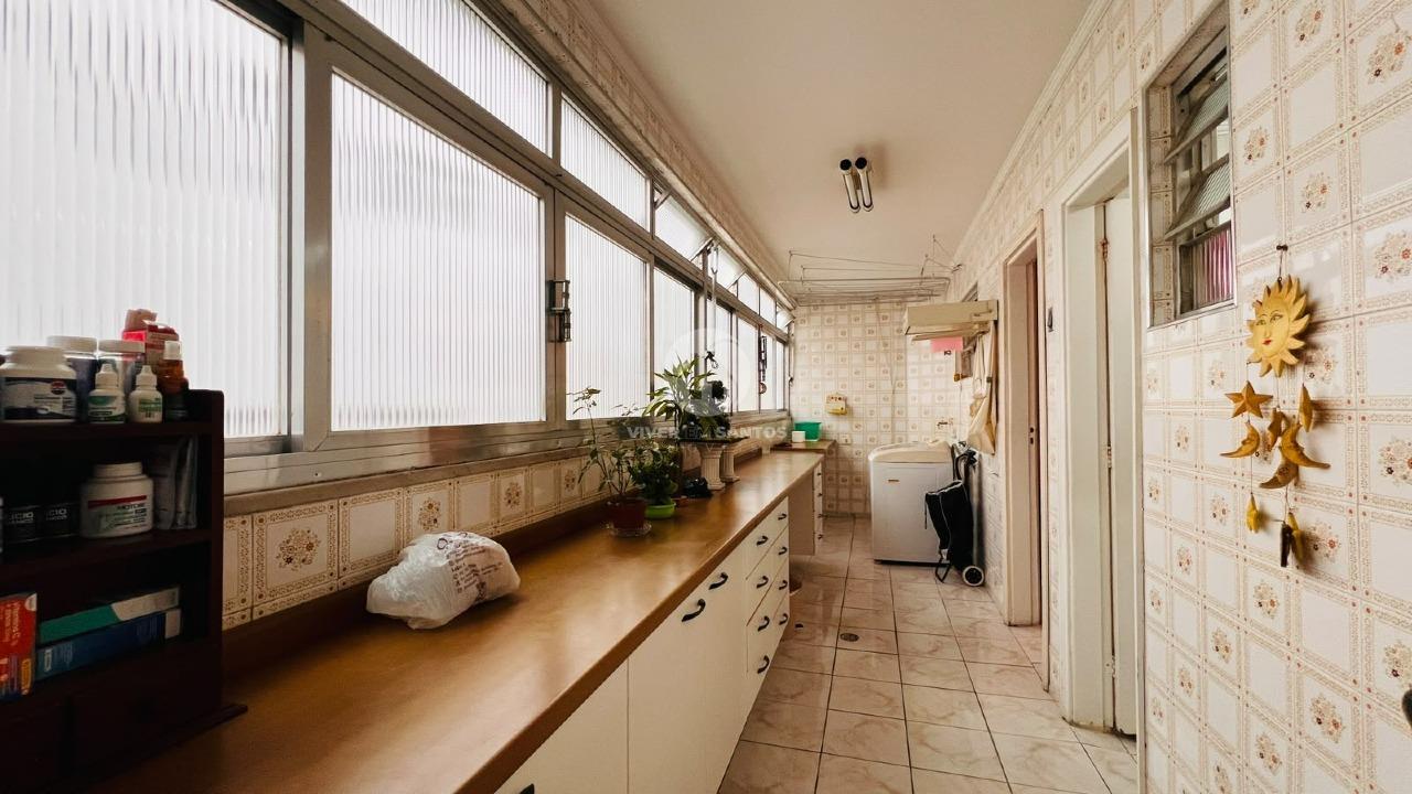 Apartamento 194 m², 4 Dormitórios, Suíte, Dependência Completa e 2 Vagas na Pompéia – Santos/SP em Pompéia, Santos — foto 18