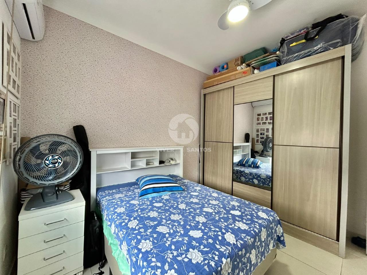 Apartamento Térreo Reformado, 2 Dormitórios e Garagem Coletiva na Encruzilhada – Santos/SP em Encruzilhada, Santos — foto 11