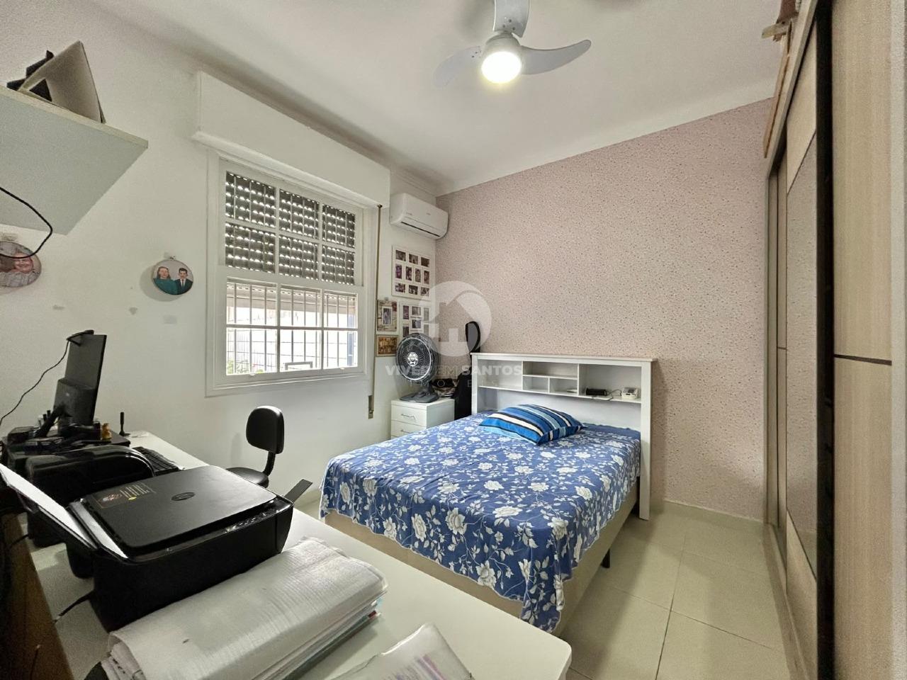 Apartamento Térreo Reformado, 2 Dormitórios e Garagem Coletiva na Encruzilhada – Santos/SP em Encruzilhada, Santos — foto 10