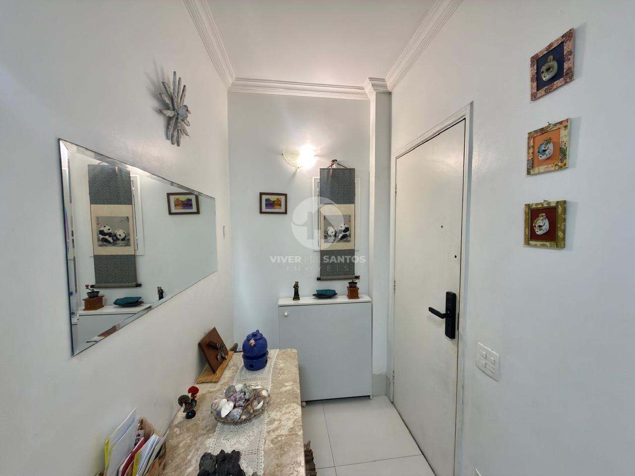 Apartamento Reformado, 3 Dormitórios, Suíte, Terraço e Garagem Próximo à Praia na Aparecida – Santos/SP em Aparecida, Santos — foto 5