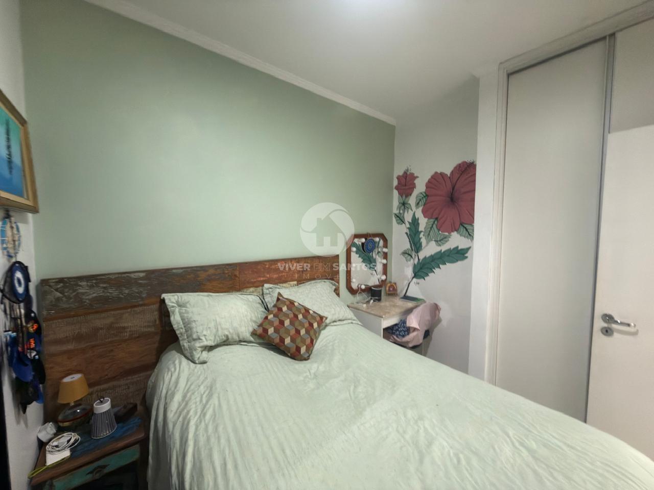 Apartamento Reformado, 3 Dormitórios, Suíte, Terraço e Garagem Próximo à Praia na Aparecida – Santos/SP em Aparecida, Santos — foto 7