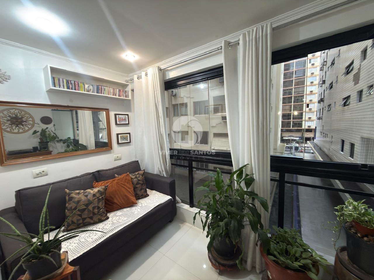 Apartamento Reformado, 3 Dormitórios, Suíte, Terraço e Garagem Próximo à Praia na Aparecida – Santos/SP em Aparecida, Santos — foto 3