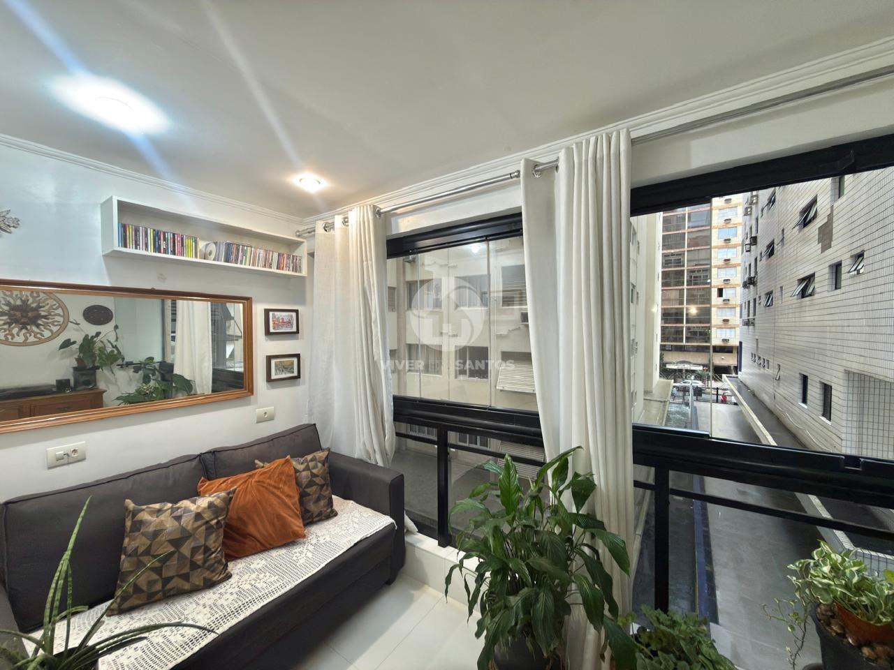 Apartamento Reformado, 3 Dormitórios, Suíte, Terraço e Garagem Próximo à Praia na Aparecida – Santos/SP em Aparecida, Santos — foto 4