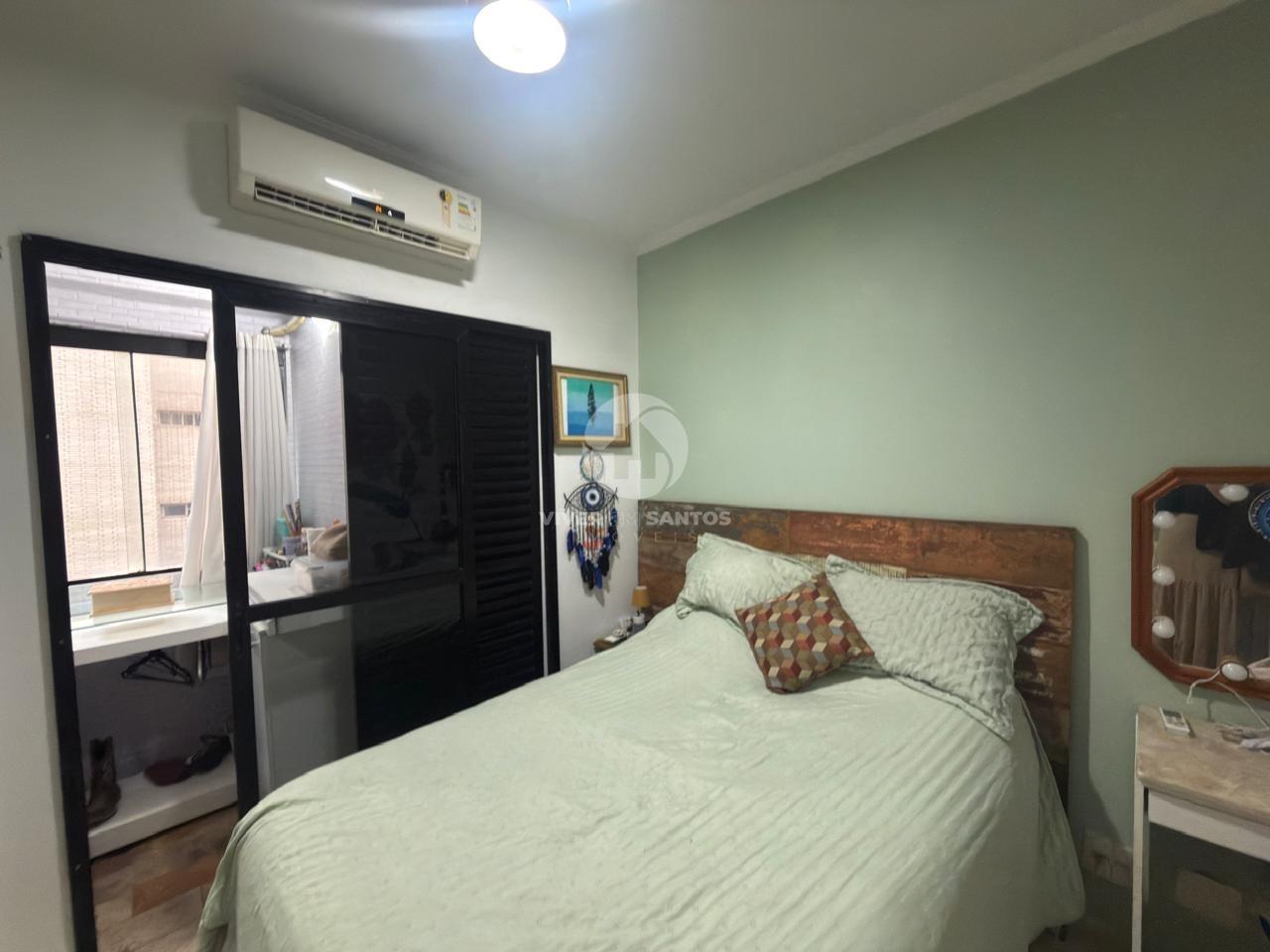 Apartamento Reformado, 3 Dormitórios, Suíte, Terraço e Garagem Próximo à Praia na Aparecida – Santos/SP em Aparecida, Santos — foto 6