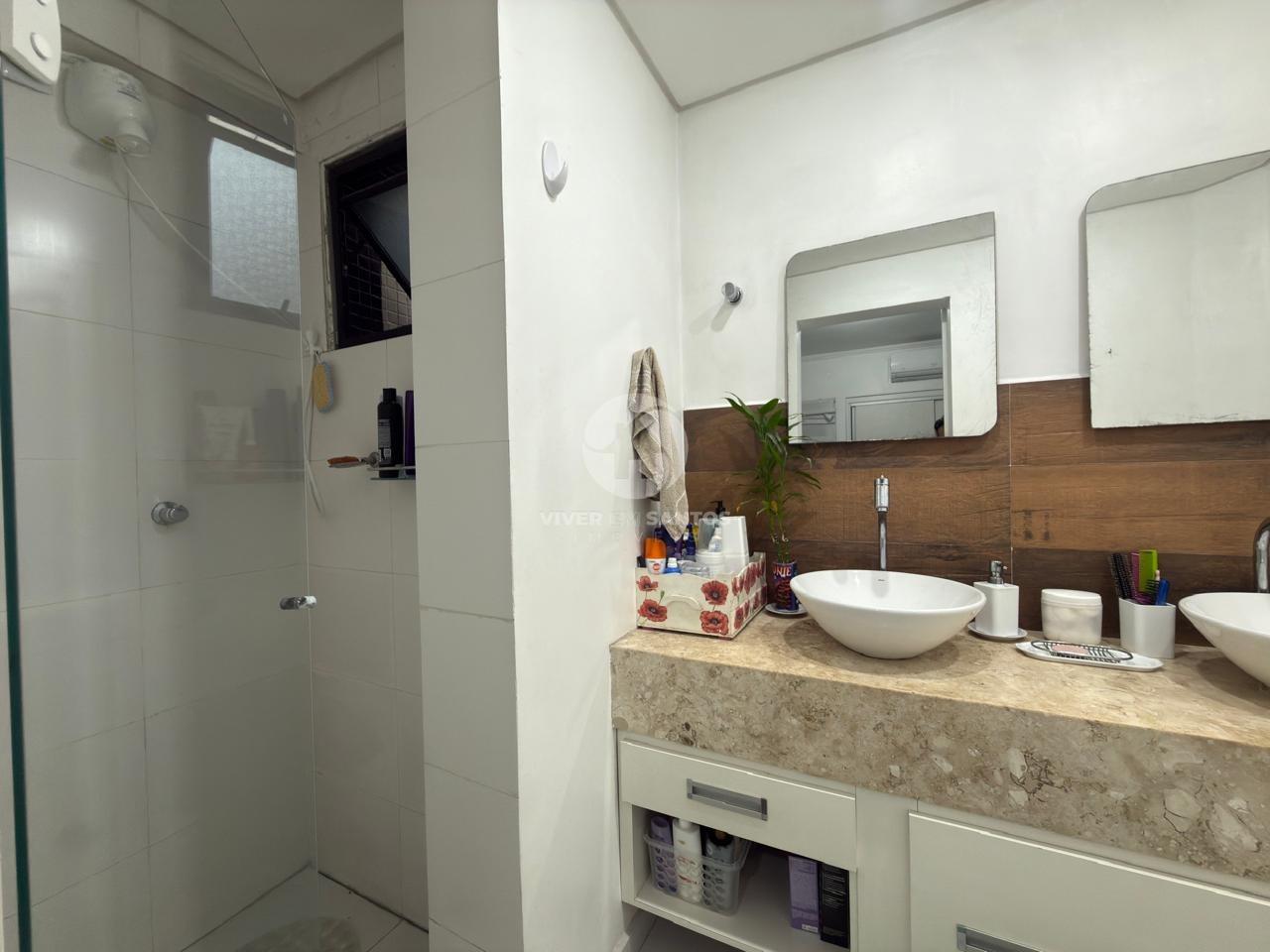Apartamento Reformado, 3 Dormitórios, Suíte, Terraço e Garagem Próximo à Praia na Aparecida – Santos/SP em Aparecida, Santos — foto 20