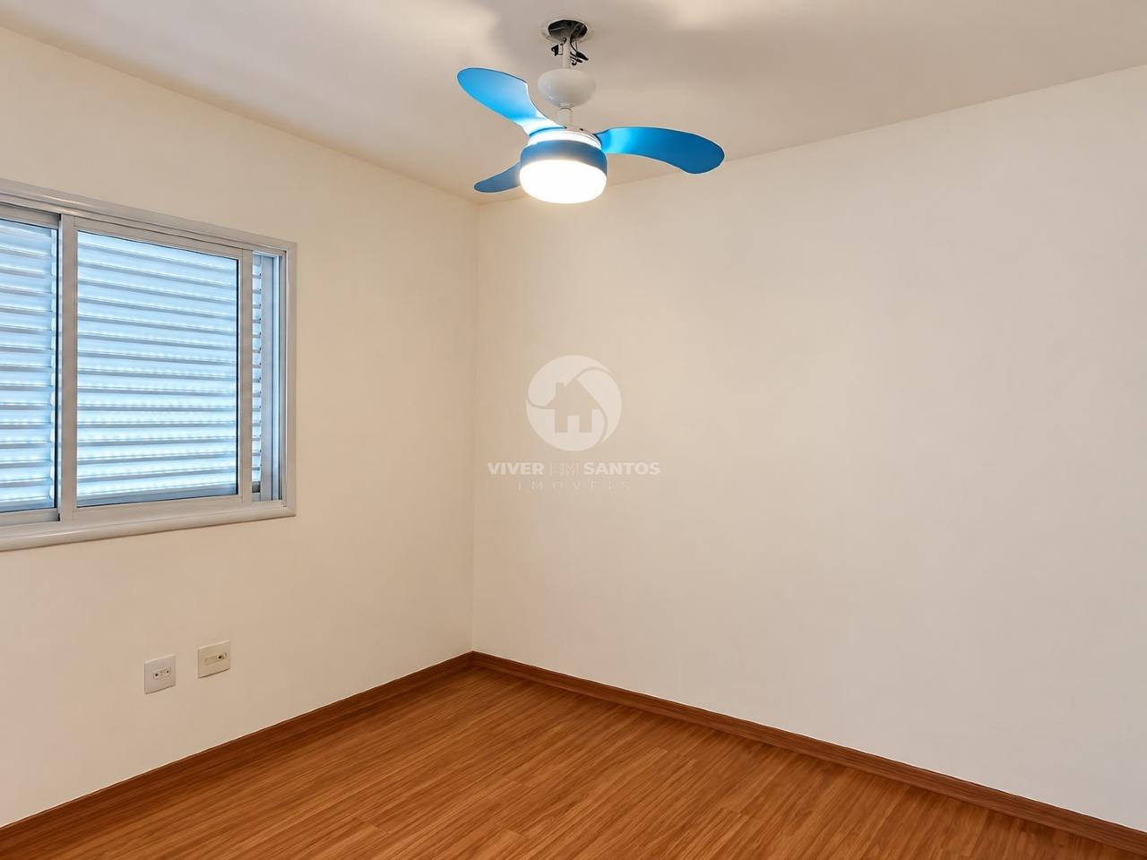 Apartamento de Frente 80 m², 3 Dormitórios, Suíte, Varanda e Lazer no Gonzaga – Santos/SP em Gonzaga, Santos — foto 6