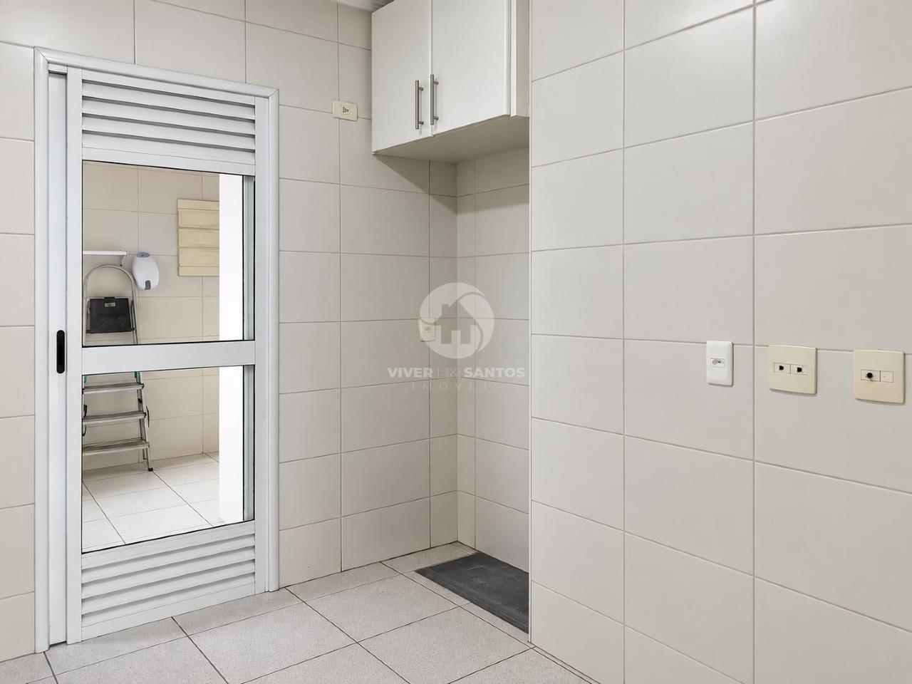Apartamento de Frente 80 m², 3 Dormitórios, Suíte, Varanda e Lazer no Gonzaga – Santos/SP em Gonzaga, Santos — foto 11
