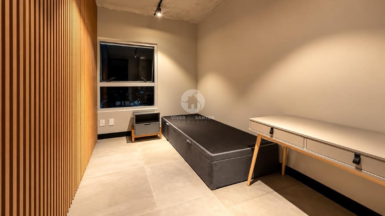 Apartamento Reformado, 2 Dormitórios, Suíte, Vaga Demarcada e Lazer Completo no Embaré – Santos/SP em Embaré, Santos — foto 9