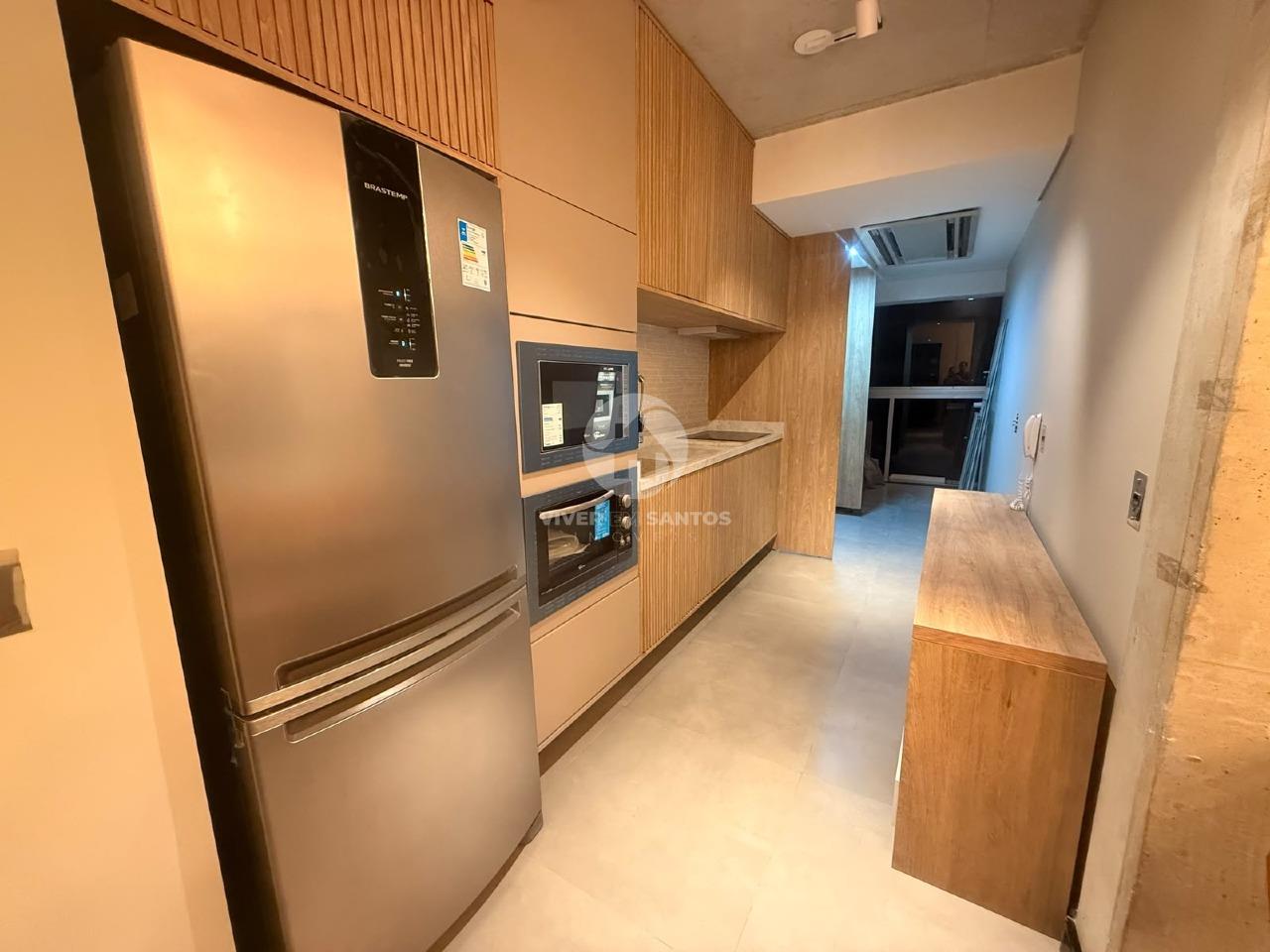 Apartamento Reformado, 2 Dormitórios, Suíte, Vaga Demarcada e Lazer Completo no Embaré – Santos/SP em Embaré, Santos — foto 7