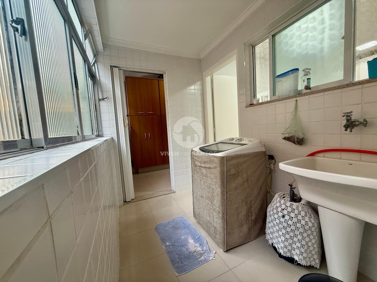 Apartamento Mobiliado 140 m², 3 Dormitórios, Suíte e Vaga no Campo Grande – Santos/SP em Campo Grande, Santos — foto 13