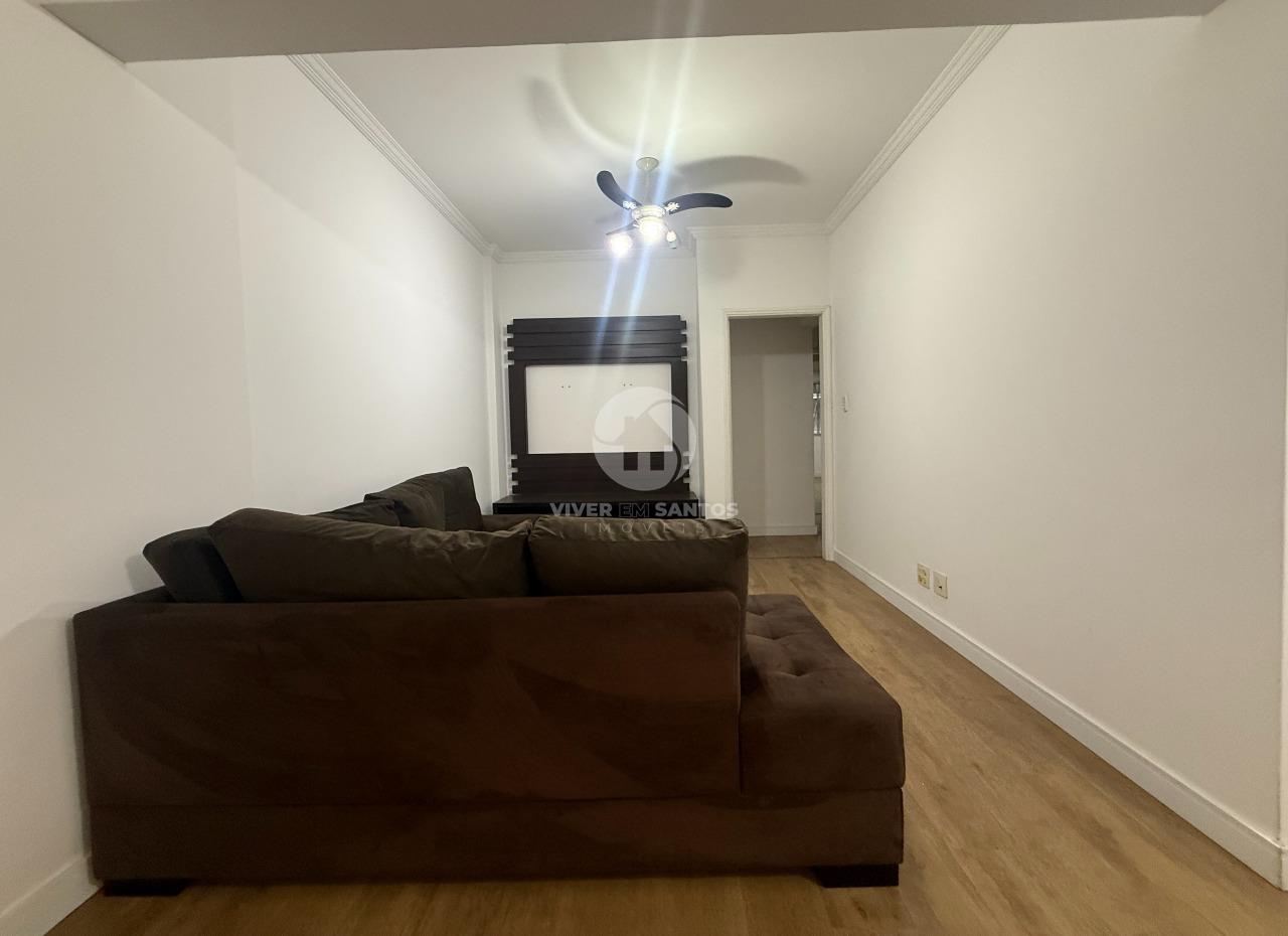 Apartamento Mobiliado 140 m², 3 Dormitórios, Suíte e Vaga no Campo Grande – Santos/SP em Campo Grande, Santos — foto 7