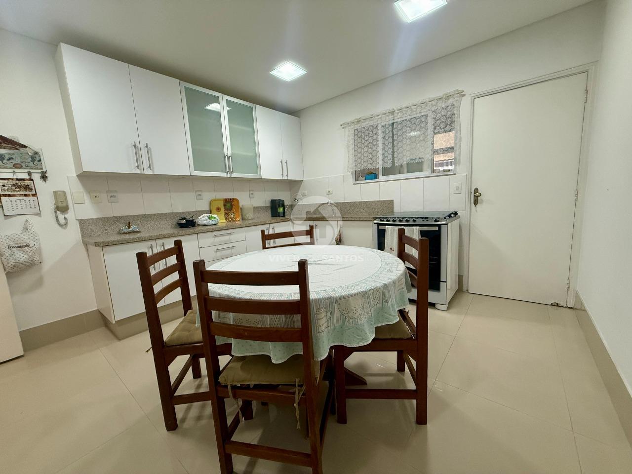 Apartamento Mobiliado 140 m², 3 Dormitórios, Suíte e Vaga no Campo Grande – Santos/SP em Campo Grande, Santos — foto 10