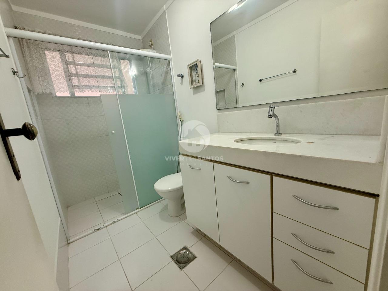 Apartamento Mobiliado 140 m², 3 Dormitórios, Suíte e Vaga no Campo Grande – Santos/SP em Campo Grande, Santos — foto 24
