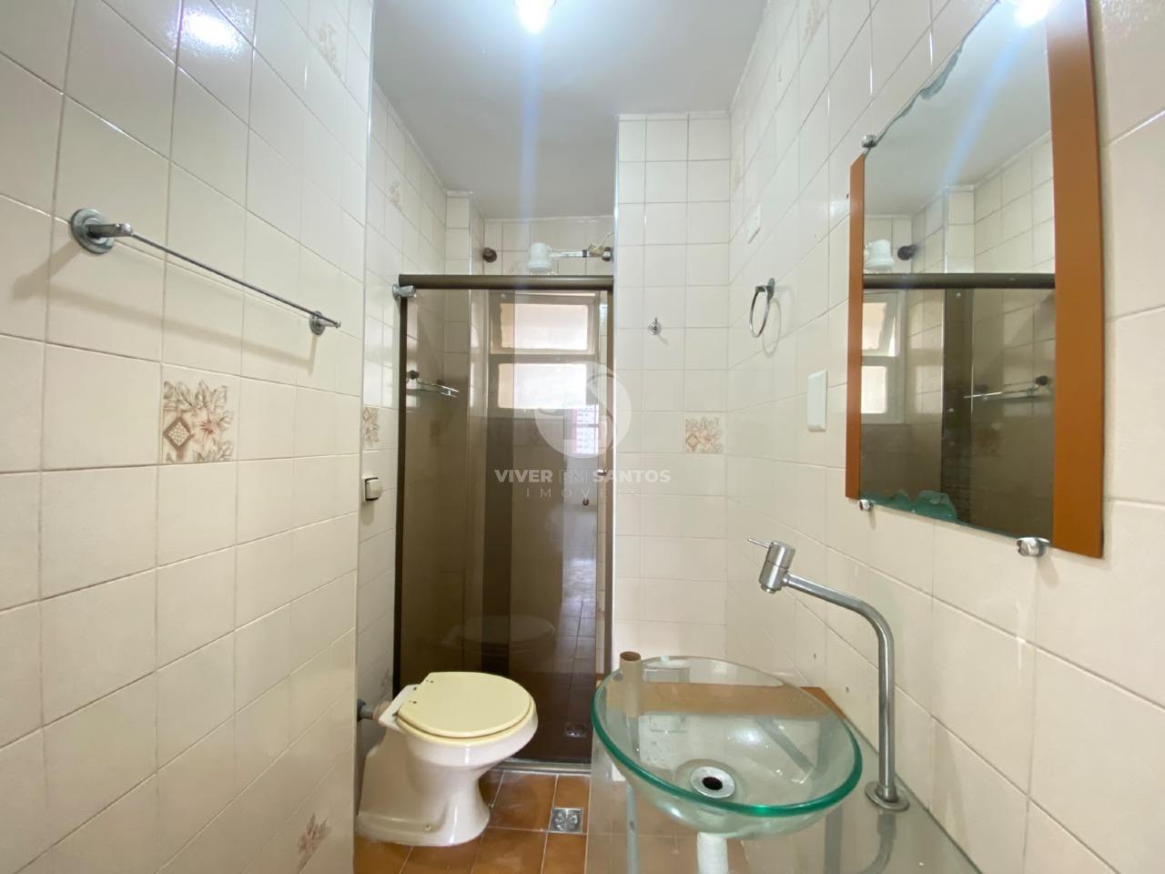 Apartamento 2 Dormitórios e Vista para o Mar no José Menino – Santos/SP. em José Menino, Santos — foto 8