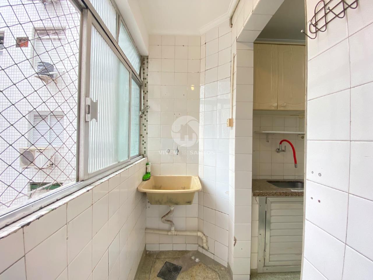 Apartamento 2 Dormitórios e Vista para o Mar no José Menino – Santos/SP. em José Menino, Santos — foto 12
