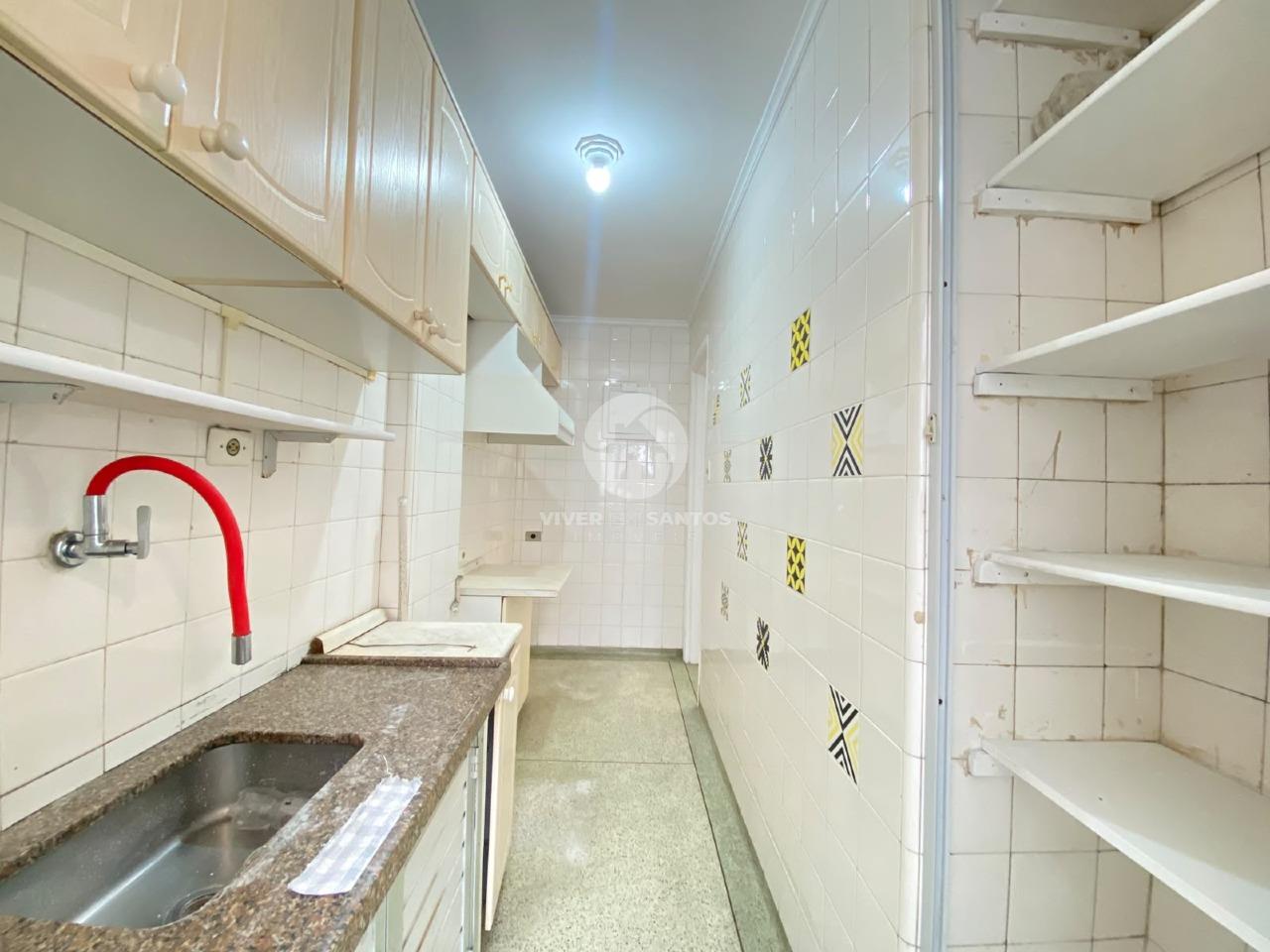 Apartamento 2 Dormitórios e Vista para o Mar no José Menino – Santos/SP. em José Menino, Santos — foto 11