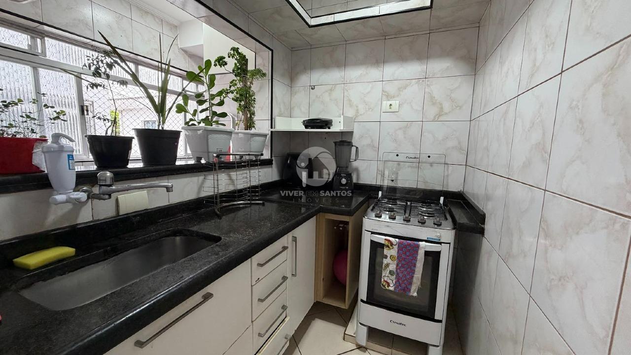 Apartamento 2 Dormitórios, Suíte, Vaga Escriturada, Elevador no Campo Grande - Santos/SP em Vila Belmiro, Santos — foto 21