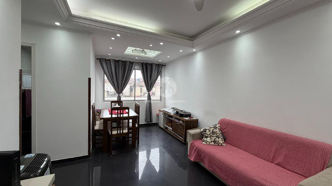 Apartamento 2 Dormitórios, Suíte, Vaga Escriturada, Elevador no Campo Grande - Santos/SP em Vila Belmiro, Santos — foto 6