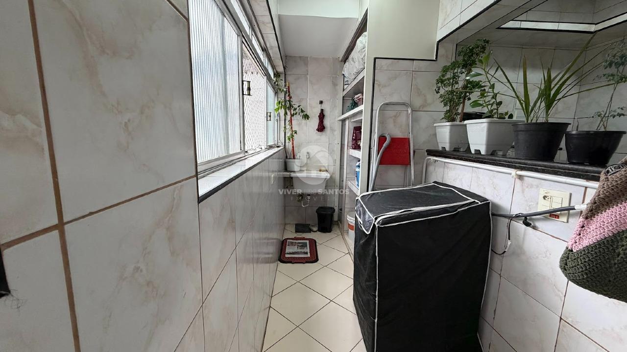 Apartamento 2 Dormitórios, Suíte, Vaga Escriturada, Elevador no Campo Grande - Santos/SP em Vila Belmiro, Santos — foto 22