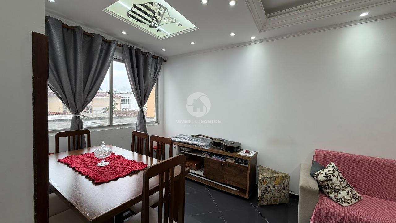 Apartamento 2 Dormitórios, Suíte, Vaga Escriturada, Elevador no Campo Grande - Santos/SP em Vila Belmiro, Santos — foto 4