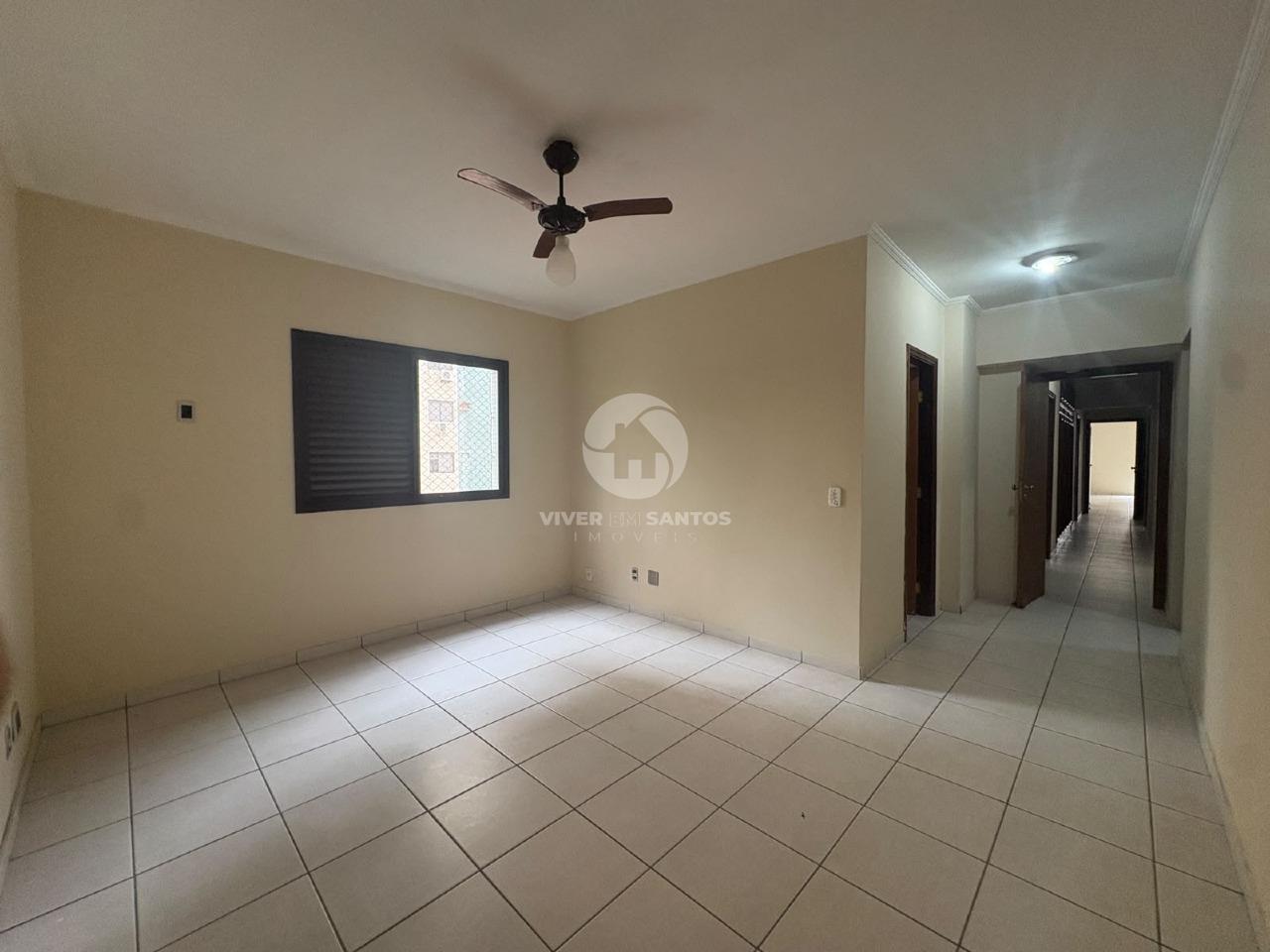 Apartamento 220 m², 3 Suítes, Varanda e 2 Vagas a Meia Quadra da Praia no Embaré – Santos/SP em Embaré, Santos — foto 9
