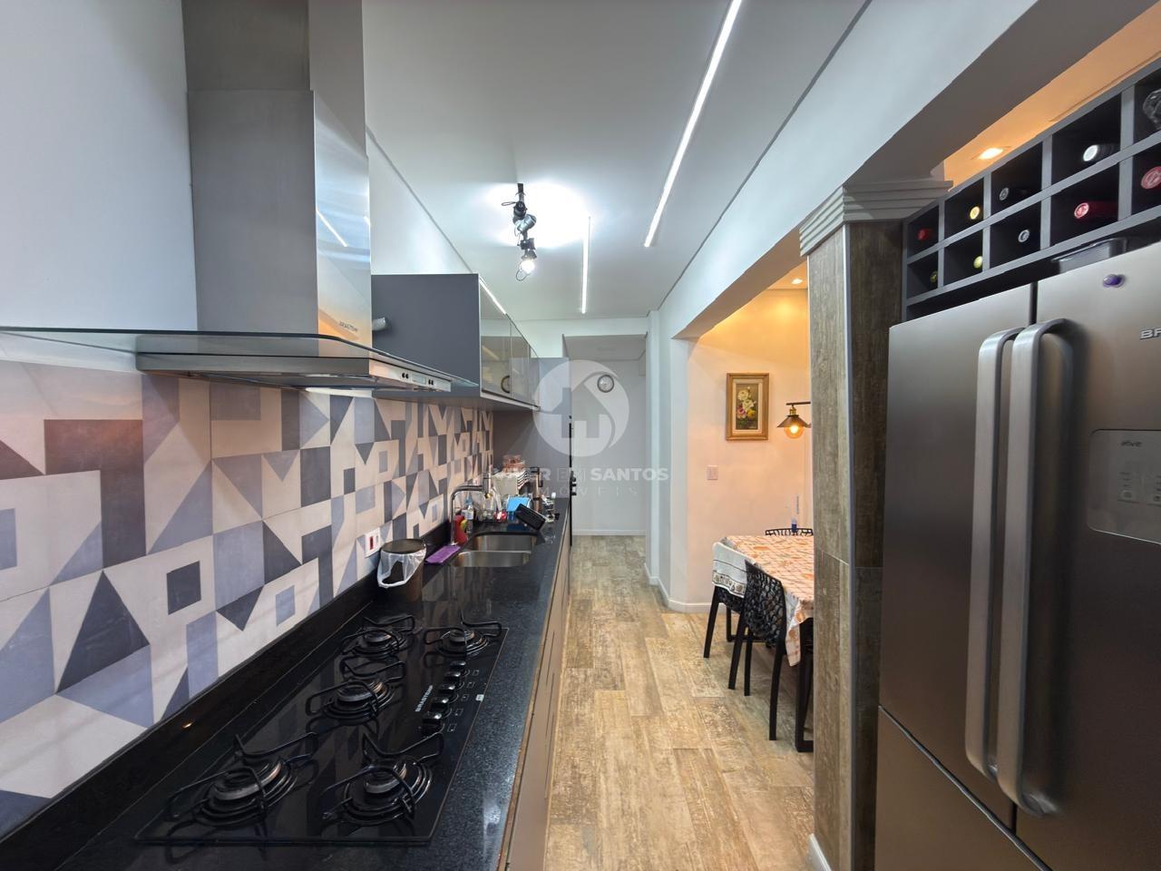 Apartamento Frente Mar 134 m², 2 Suítes, Varanda Gourmet e Vista Panorâmica no Embaré – Santos/SP em Boqueirão, Santos — foto 21