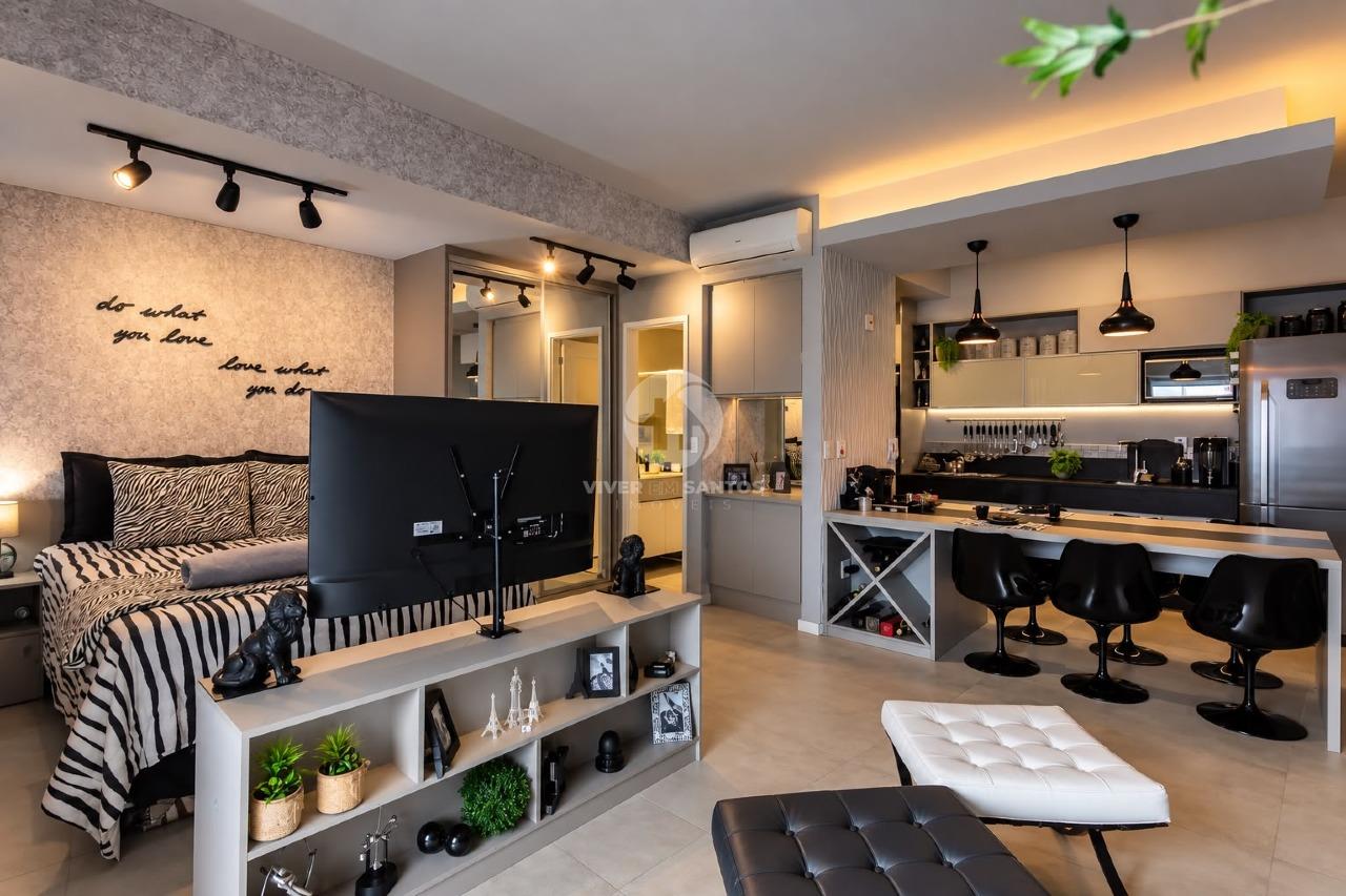 Apartamento 54 m², Andar Alto, Vista para o Mar e Lazer Completo na Pompéia – Santos/SPto em Pompéia, Santos — foto 2