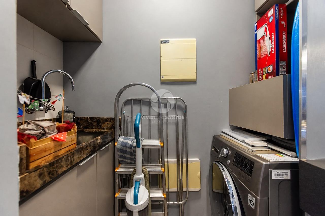 Apartamento 54 m², Andar Alto, Vista para o Mar e Lazer Completo na Pompéia – Santos/SPto em Pompéia, Santos — foto 11