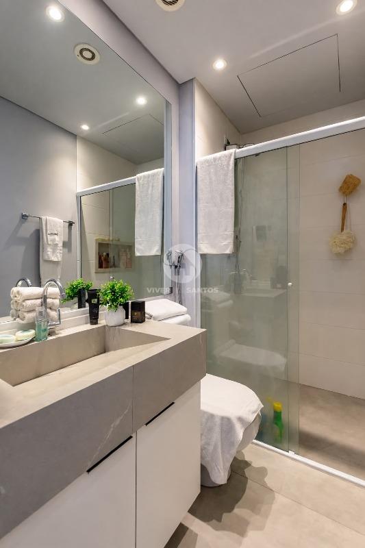 Apartamento 54 m², Andar Alto, Vista para o Mar e Lazer Completo na Pompéia – Santos/SPto em Pompéia, Santos — foto 6