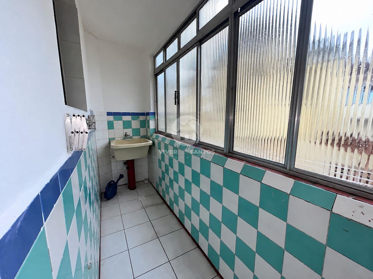 Apartamento de Frente 79 m², 2 Dormitórios, Varanda e Vaga no Embaré – Santos/SP em Embaré, Santos — foto 10