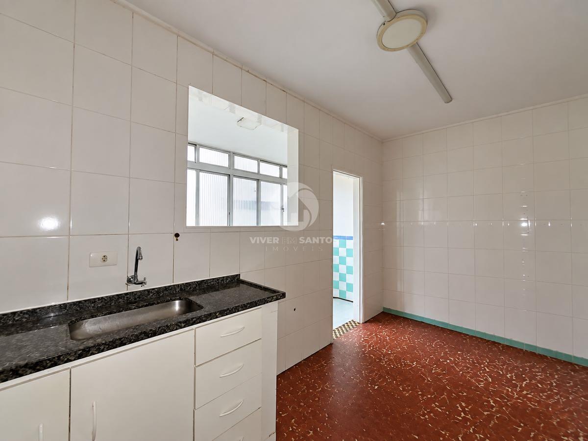 Apartamento de Frente 79 m², 2 Dormitórios, Varanda e Vaga no Embaré – Santos/SP em Embaré, Santos — foto 8