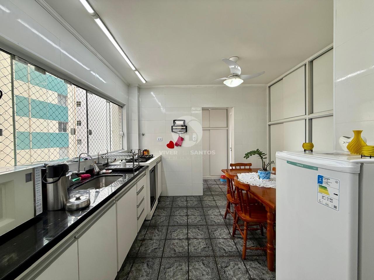 Apartamento 145 m², 3 Dormitórios, Suíte, Vista para o Mar e 1 por Andar na Ponta da Praia – Santos/SP em Ponta da Praia, Santos — foto 10