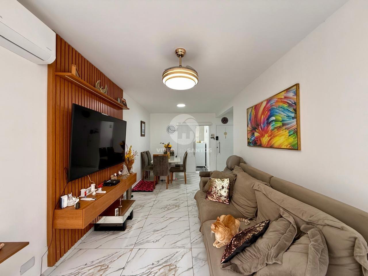 Apartamento 145 m², 3 Dormitórios, Suíte, Vista para o Mar e 1 por Andar na Ponta da Praia – Santos/SP em Ponta da Praia, Santos — foto 5