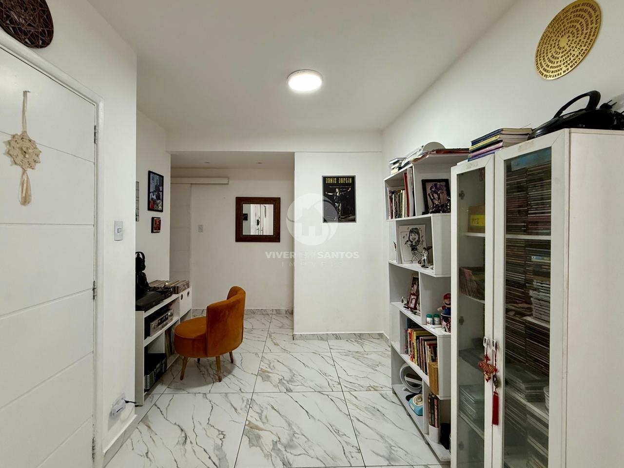 Apartamento 145 m², 3 Dormitórios, Suíte, Vista para o Mar e 1 por Andar na Ponta da Praia – Santos/SP em Ponta da Praia, Santos — foto 8