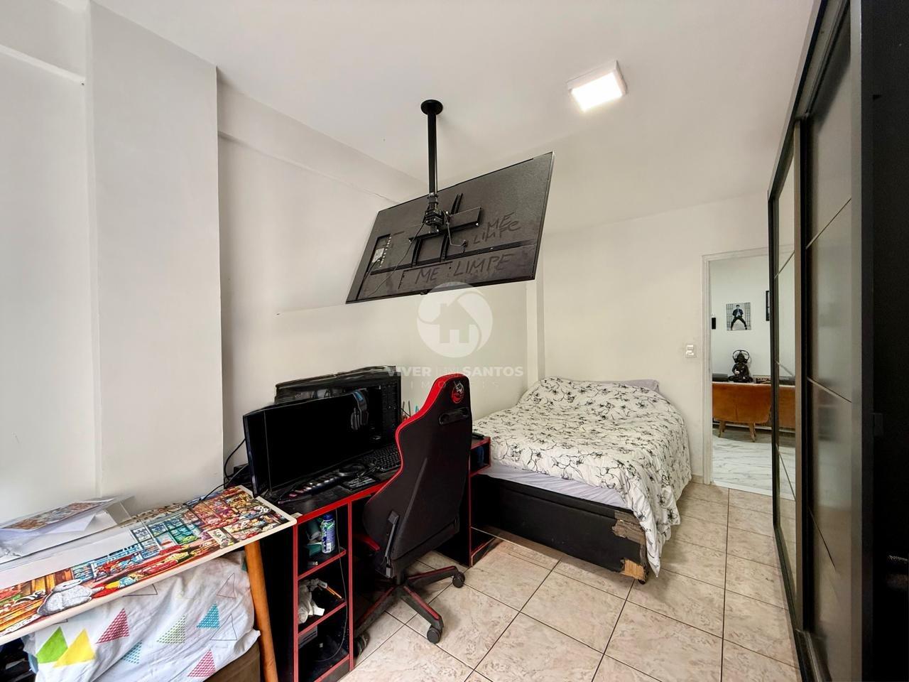 Apartamento 145 m², 3 Dormitórios, Suíte, Vista para o Mar e 1 por Andar na Ponta da Praia – Santos/SP em Ponta da Praia, Santos — foto 22