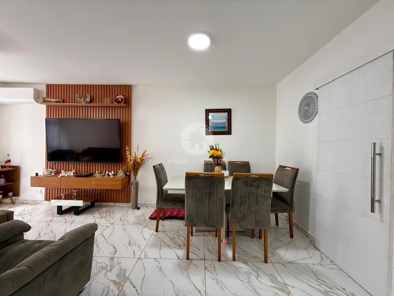 Apartamento 145 m², 3 Dormitórios, Suíte, Vista para o Mar e 1 por Andar na Ponta da Praia – Santos/SP em Ponta da Praia, Santos — foto 6