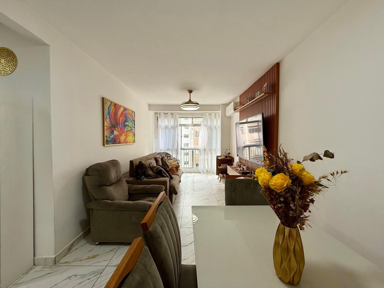 Apartamento 145 m², 3 Dormitórios, Suíte, Vista para o Mar e 1 por Andar na Ponta da Praia – Santos/SP em Ponta da Praia, Santos — foto 2