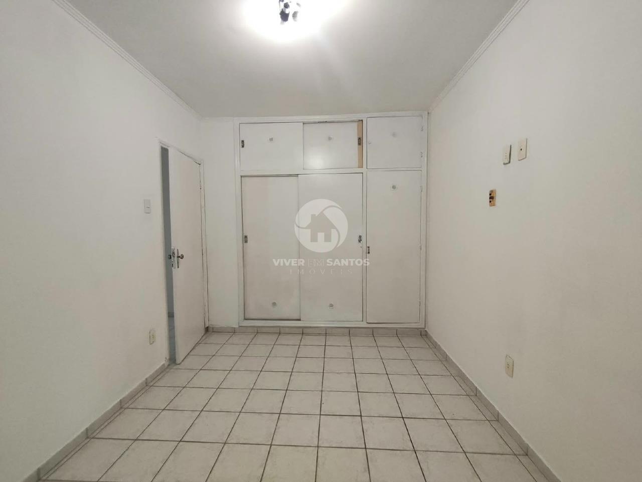 Apartamento de Frente, 2 Dormitórios Amplos e Sala Iluminada na Ponta da Praia – Santos/SP em Ponta da Praia, Santos — foto 7