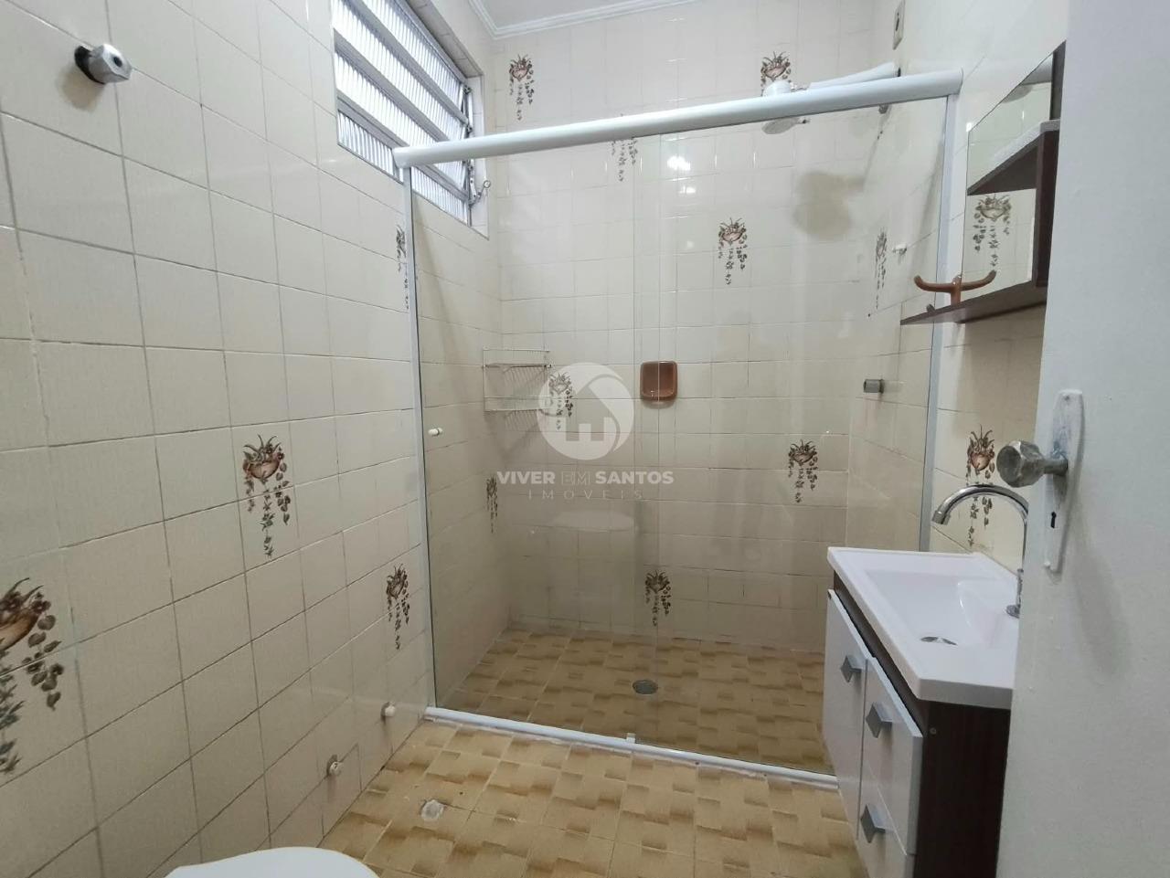 Apartamento de Frente, 2 Dormitórios Amplos e Sala Iluminada na Ponta da Praia – Santos/SP em Ponta da Praia, Santos — foto 11