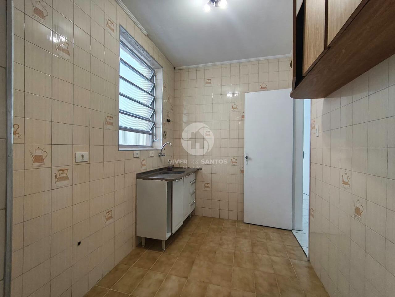 Apartamento de Frente, 2 Dormitórios Amplos e Sala Iluminada na Ponta da Praia – Santos/SP em Ponta da Praia, Santos — foto 14