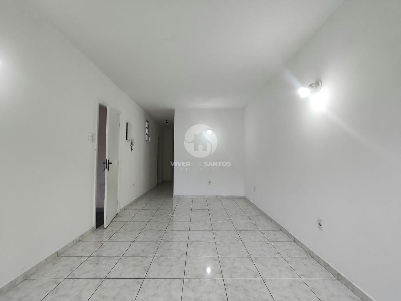 Apartamento de Frente, 2 Dormitórios Amplos e Sala Iluminada na Ponta da Praia – Santos/SP em Ponta da Praia, Santos — foto 4
