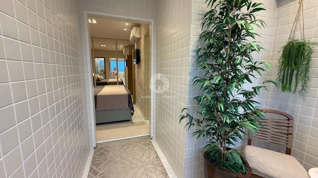 Apartamento Mobiliado, 2 Dormitórios, Varanda Gourmet, Vaga Demarcada e Lazer Completo no Boqueirão – Santos/SP em Boqueirão, Santos — foto 8