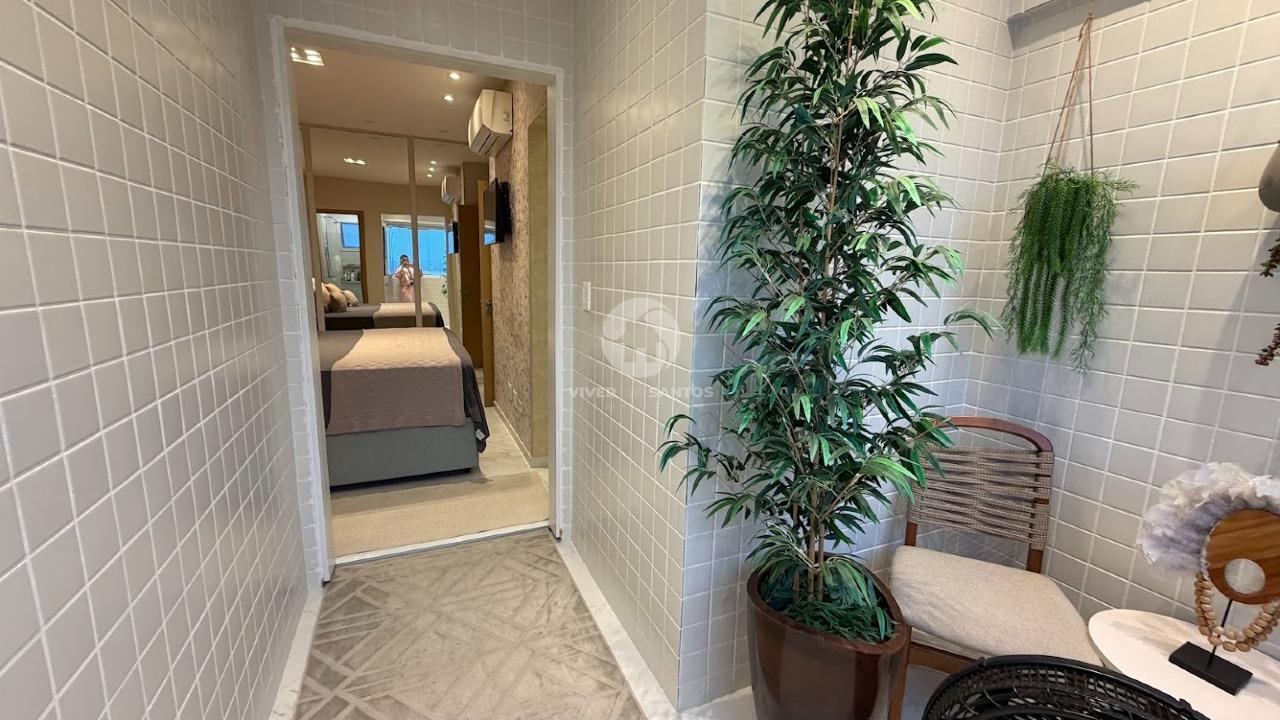 Apartamento Mobiliado, 2 Dormitórios, Varanda Gourmet, Vaga Demarcada e Lazer Completo no Boqueirão – Santos/SP em Boqueirão, Santos — foto 15