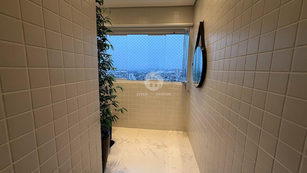 Apartamento Mobiliado, 2 Dormitórios, Varanda Gourmet, Vaga Demarcada e Lazer Completo no Boqueirão – Santos/SP em Boqueirão, Santos — foto 16