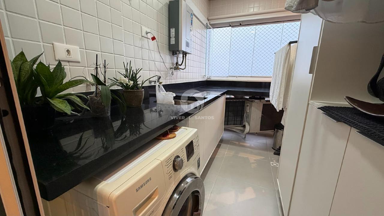 Apartamento Mobiliado, 2 Dormitórios, Varanda Gourmet, Vaga Demarcada e Lazer Completo no Boqueirão – Santos/SP em Boqueirão, Santos — foto 30