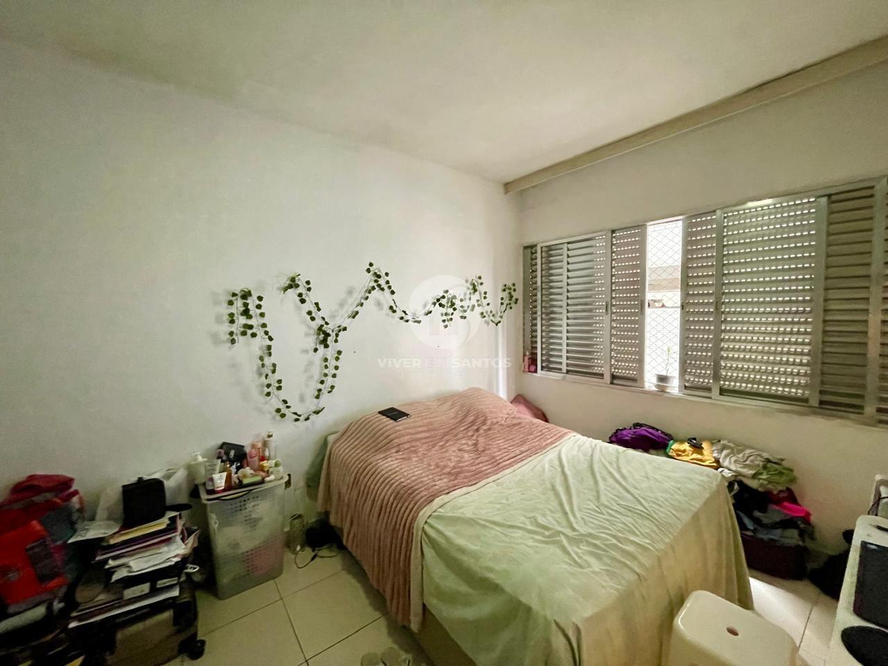 Sala Living com Cozinha Americana e Condomínio Baixo no Embaré – Santos/SP em Embaré, Santos — foto 2