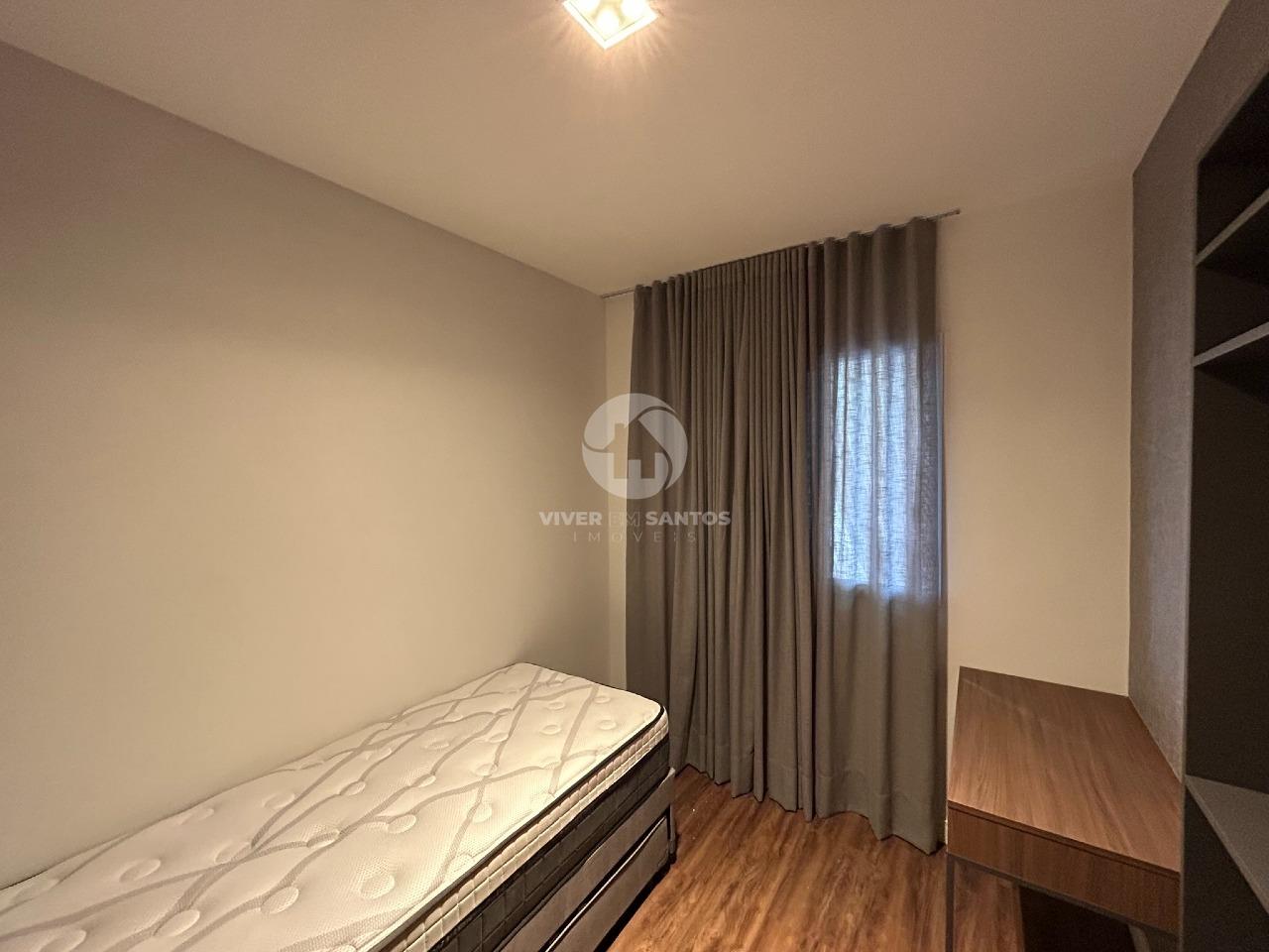 Apartamento Mobiliado, 3 Dormitórios, Suíte, Lazer Completo e 2 Vagas no Boqueirão – Santos/SP em Boqueirão, Santos — foto 17