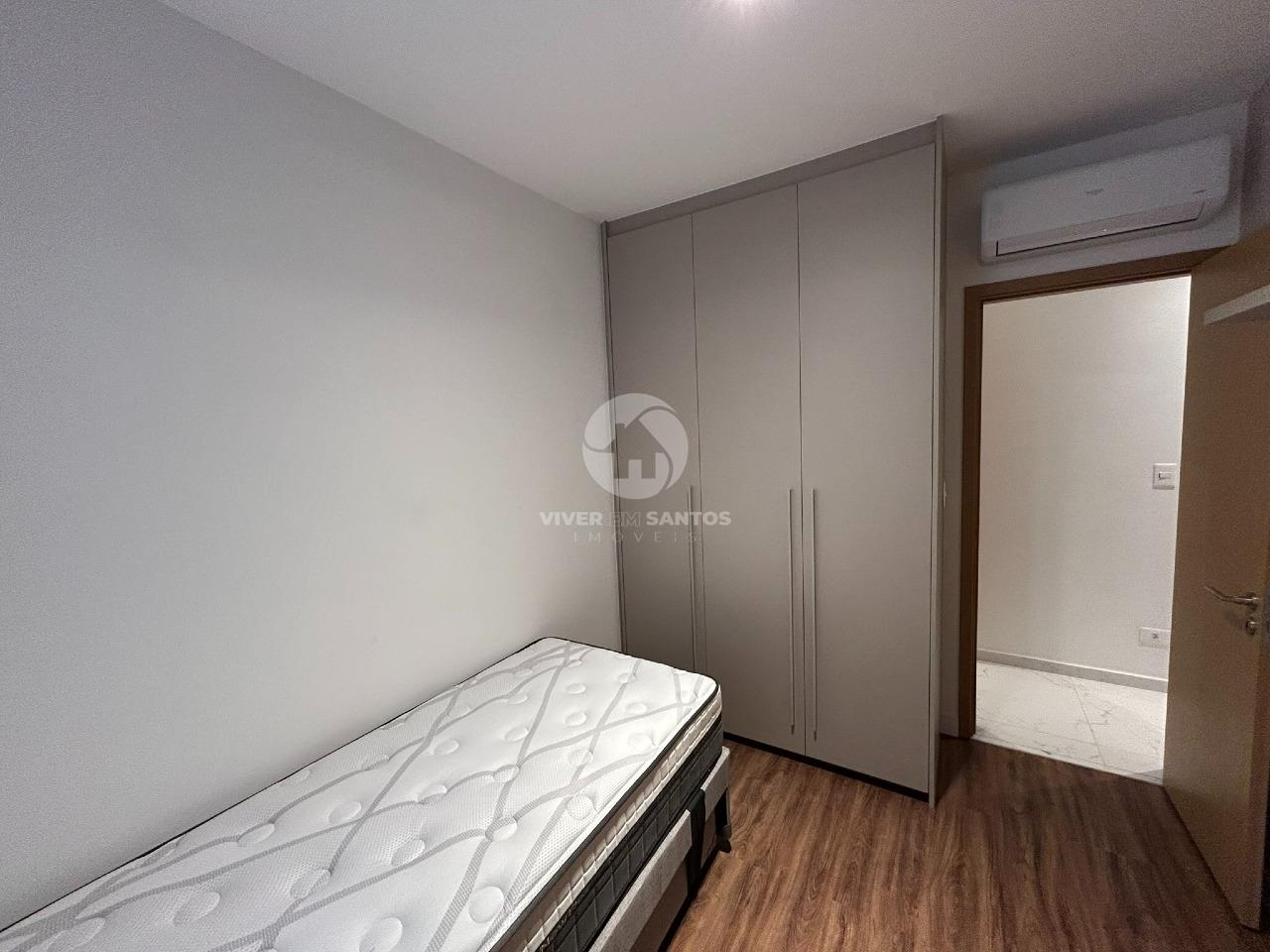 Apartamento Mobiliado, 3 Dormitórios, Suíte, Lazer Completo e 2 Vagas no Boqueirão – Santos/SP em Boqueirão, Santos — foto 21