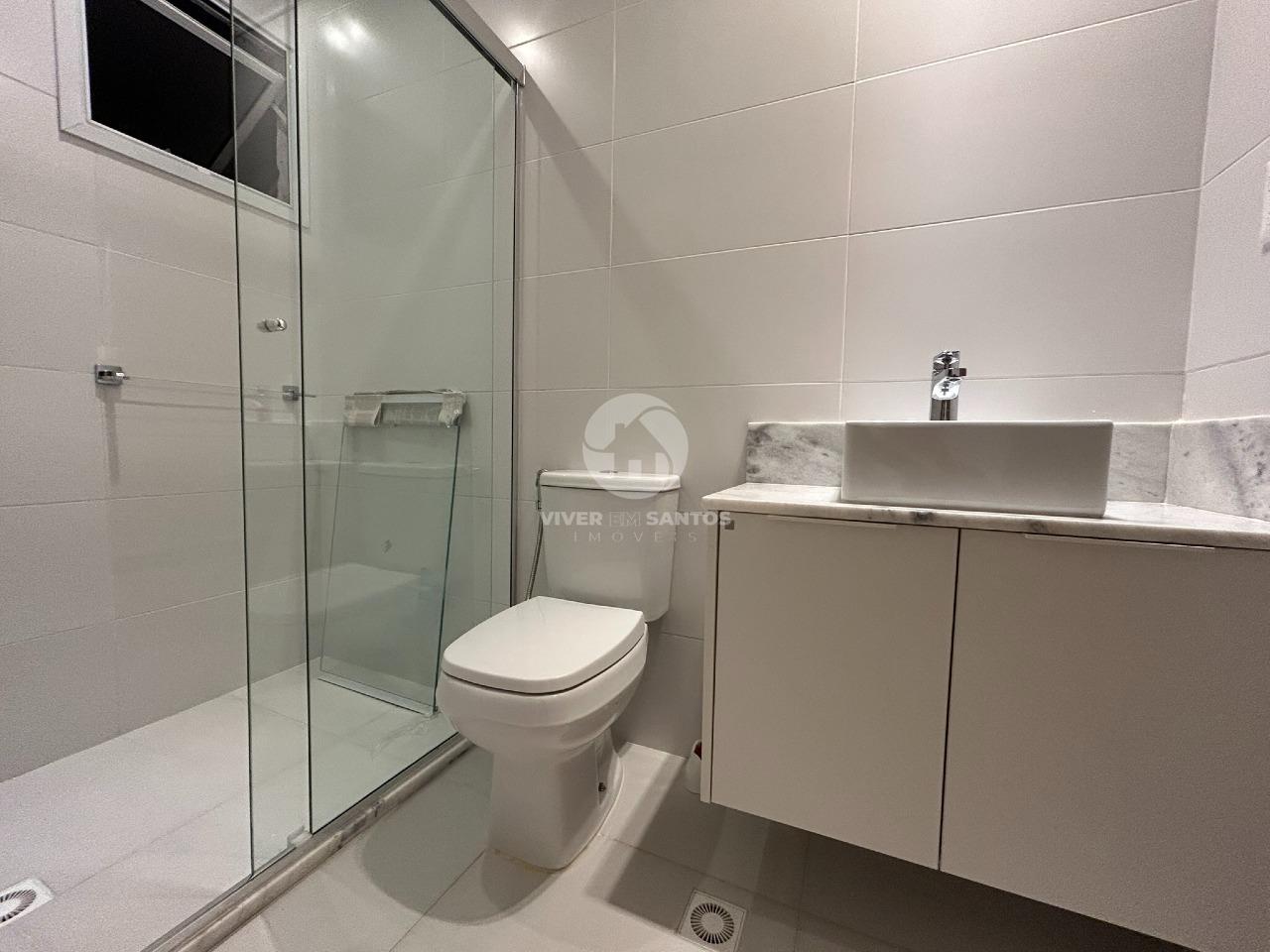 Apartamento Mobiliado, 3 Dormitórios, Suíte, Lazer Completo e 2 Vagas no Boqueirão – Santos/SP em Boqueirão, Santos — foto 16